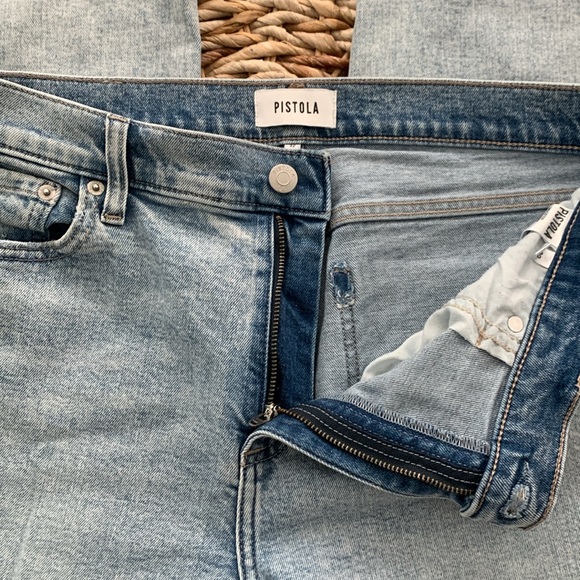Pistola Charlie High Rise Straight Jean - Picture 12 of 15